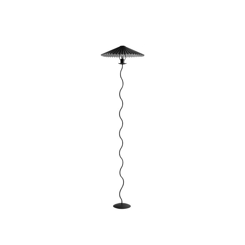 WOMO Lampe sur Pied Volute Plissée - WM7011