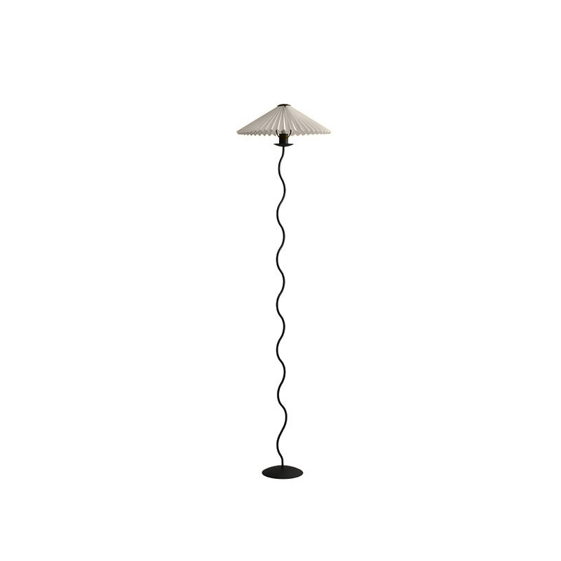 WOMO Lampe sur Pied Volute Plissée - WM7011