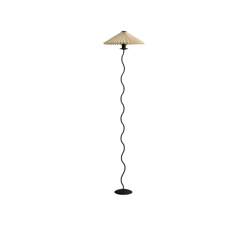 WOMO Lampe sur Pied Volute Plissée - WM7011