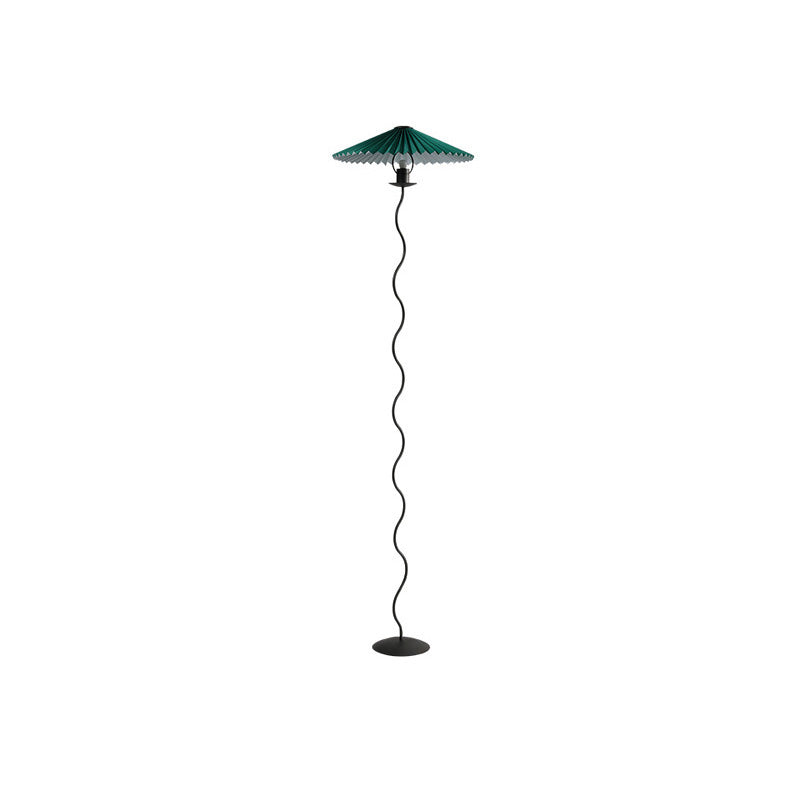 WOMO Lampe sur Pied Volute Plissée - WM7011