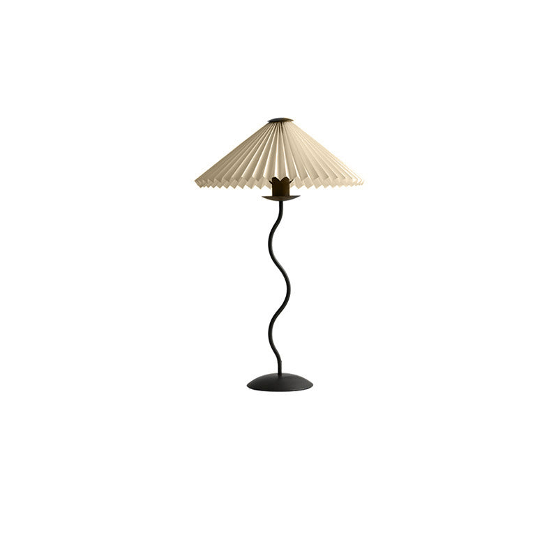 WOMO Lampe sur Pied Volute Plissée - WM7011