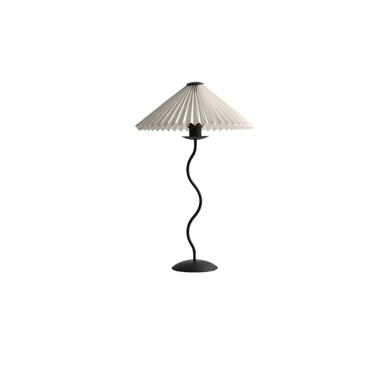 WOMO Lampe sur Pied Volute Plissée - WM7011