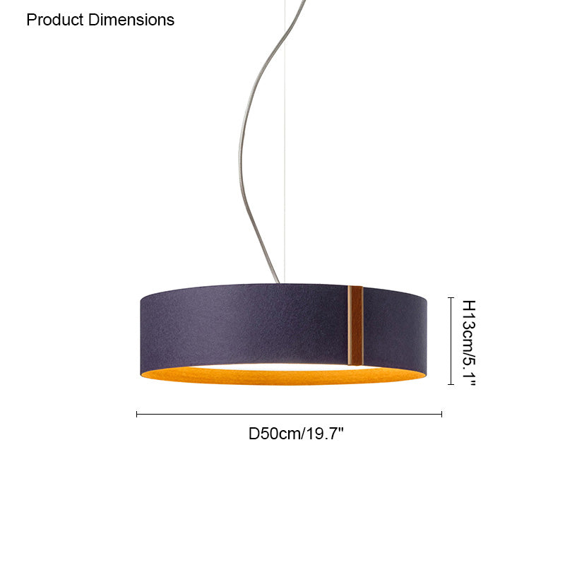 Suspension en feutre de tambour WOMO-WM2149