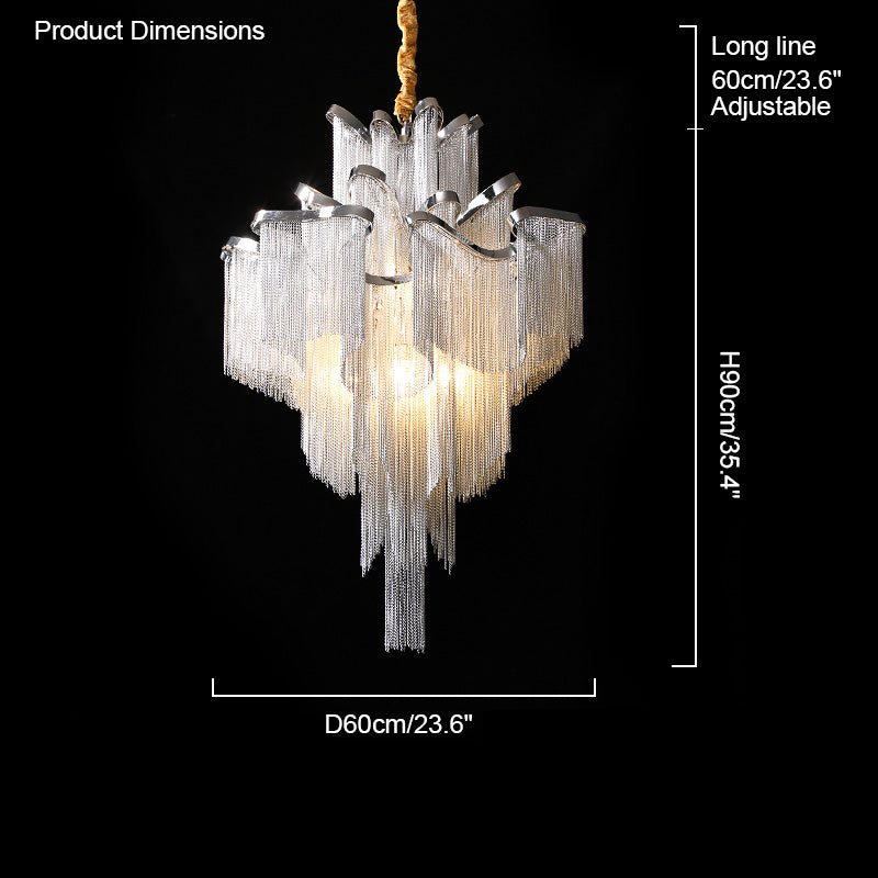 WOMO Lustre Luxe Grand Macramé -WM2079