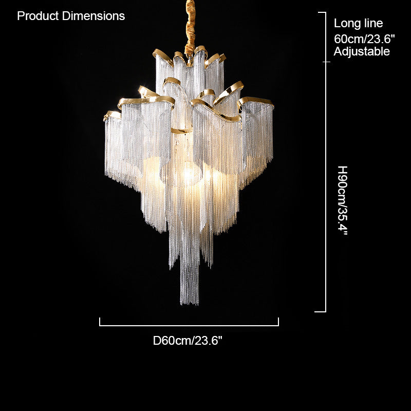 WOMO Lustre Luxe Grand Macramé -WM2079