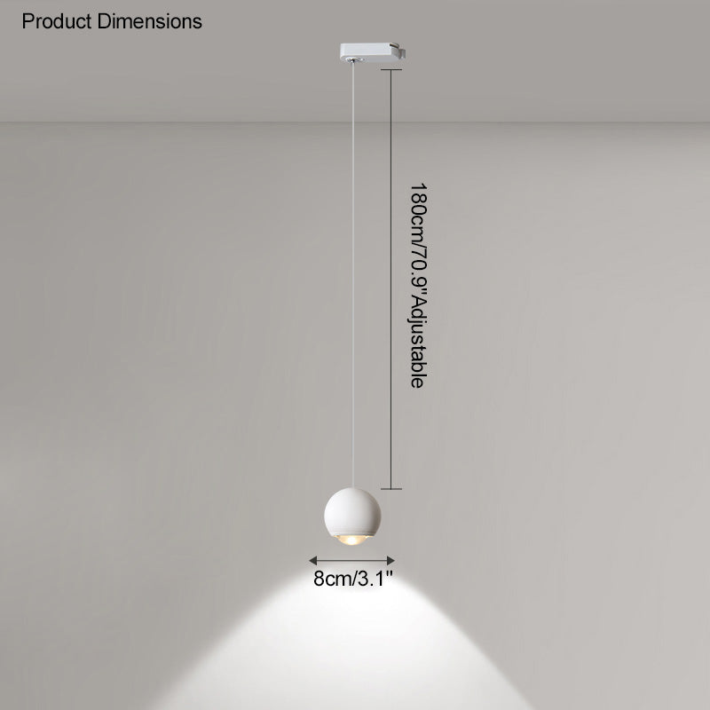 Suspension WOMO Spotlight pour éclairage sur rail-WM2163