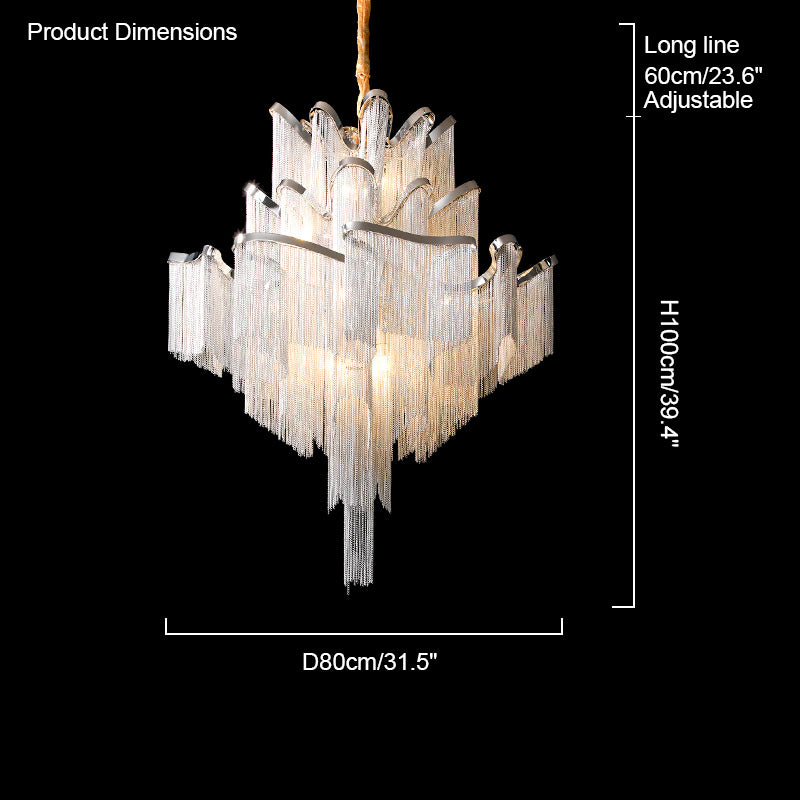 WOMO Lustre Luxe Grand Macramé -WM2079