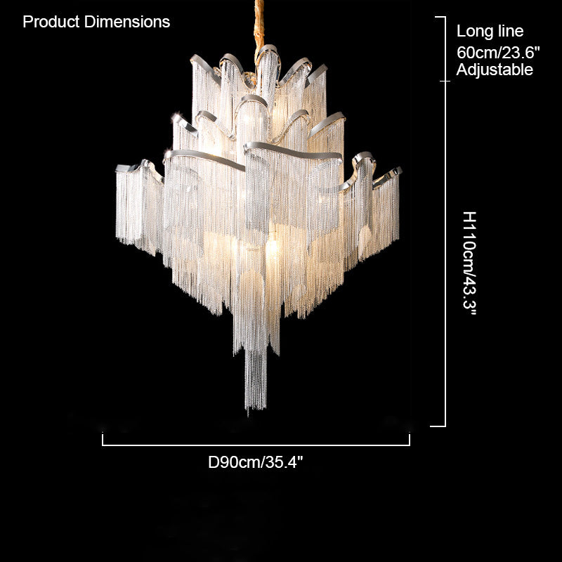 WOMO Lustre Luxe Grand Macramé -WM2079