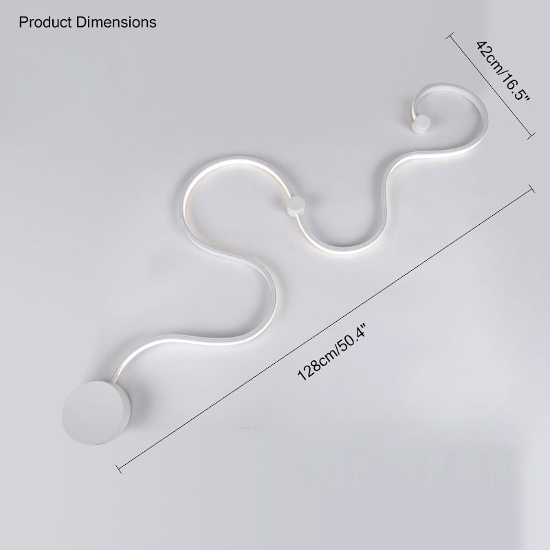 WOMO Long Snake LED Applique murale-WM6017