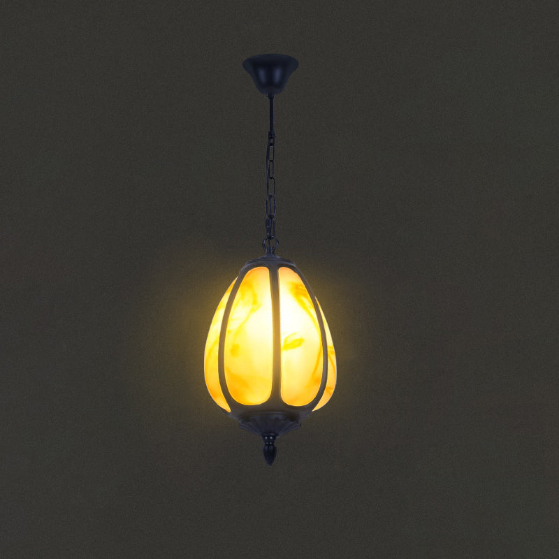 WOMO Luminaire Suspendu Extérieur en Forme de Citrouille - WM9032