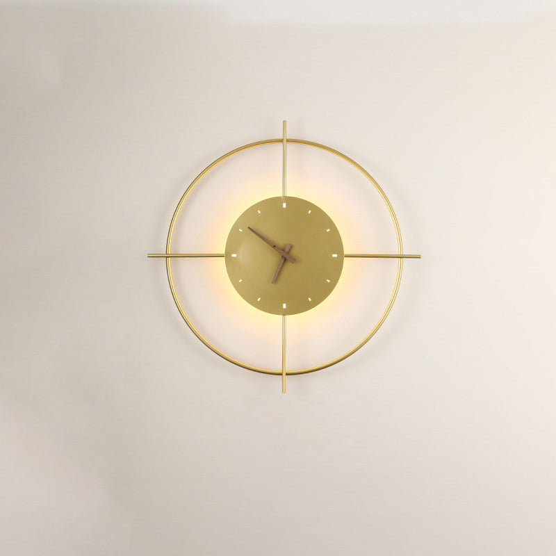 Horloge murale WOMO avec lumière LED-WM6085