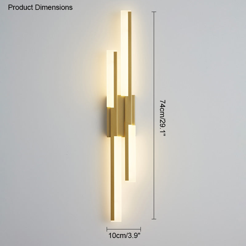 WOMO Appliques Murale LED à Double Barre - WM6076