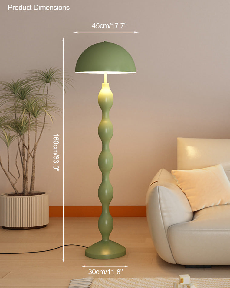 WOMO Spindle Dome Floor Lamp - WM7072