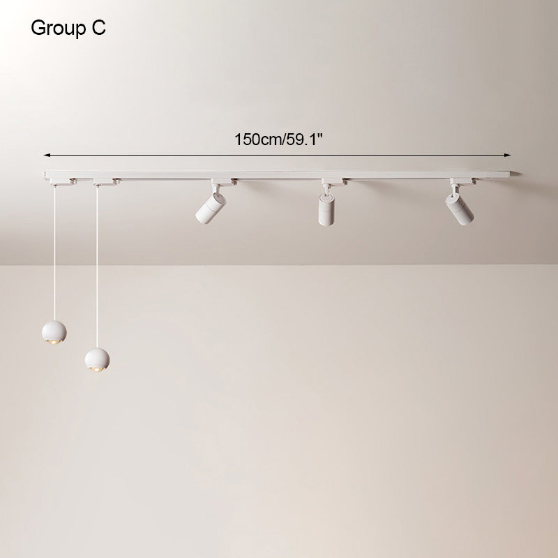 Suspension WOMO Spotlight pour éclairage sur rail-WM2163
