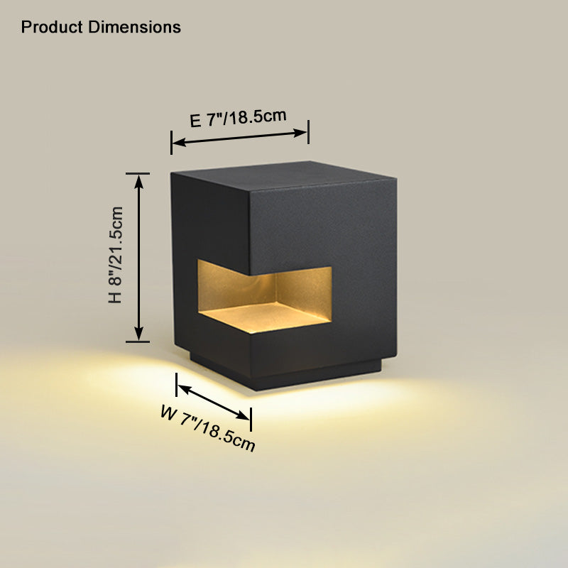 WOMO Luminaire Solaire pour Pilier - WM9178