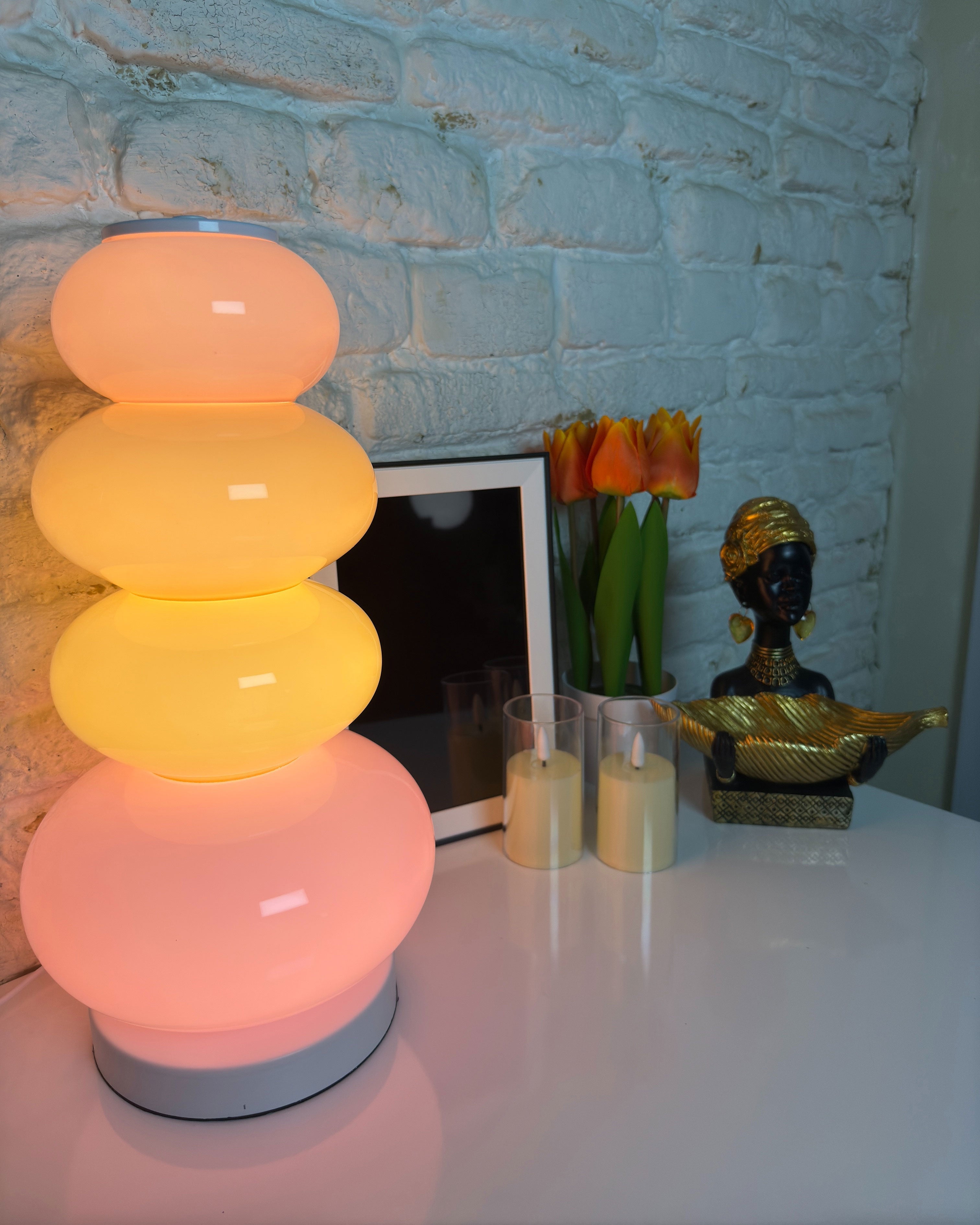 WOMO Lampe sur Pied Colonne Brochettes Bonbon - WM7012