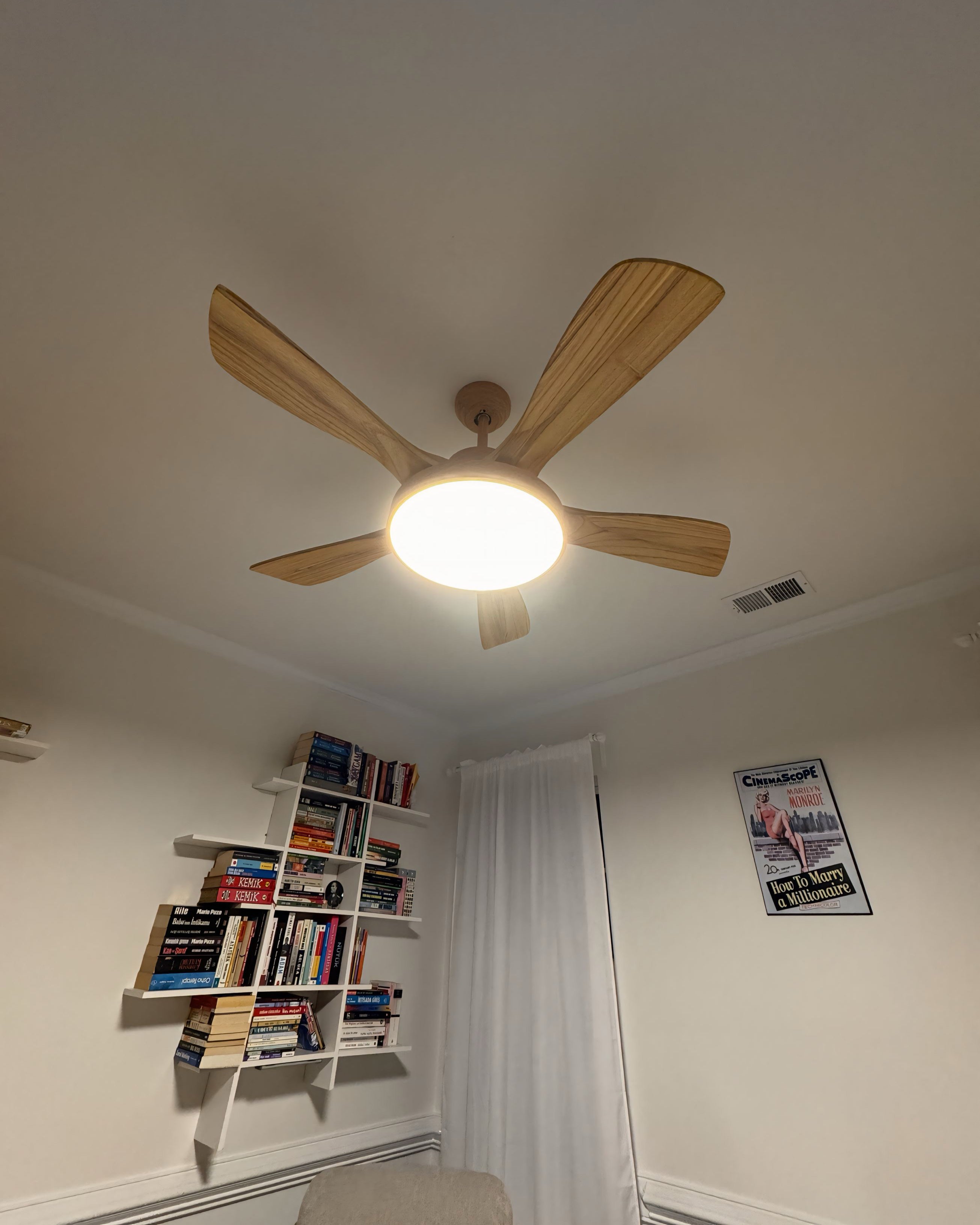 WOMO Ventilateur de plafond Scandinave-WM5002