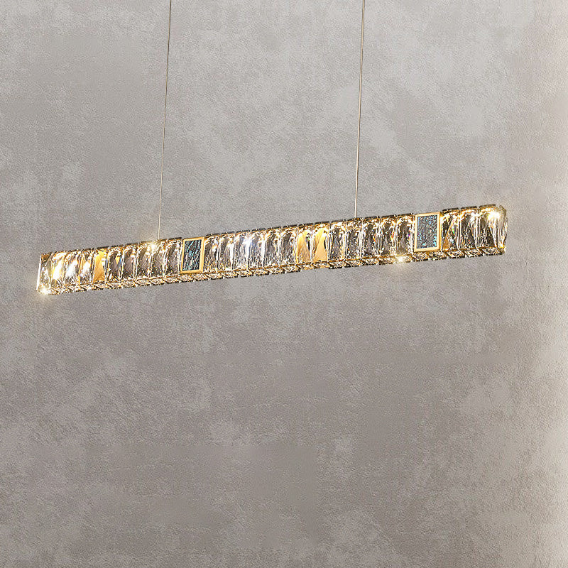 WOMO Luxury Round Golden Crystal LED Chandelier-WM2355