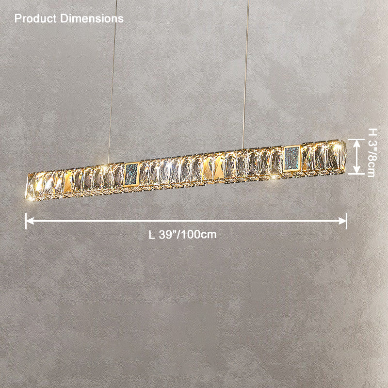 WOMO Luxury Round Golden Crystal LED Chandelier-WM2355