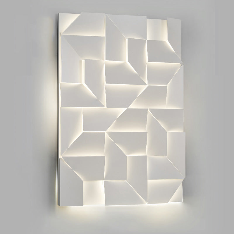 WOMO Appliques Murale Artistique Sculpturale Rectangulaire - WM6020