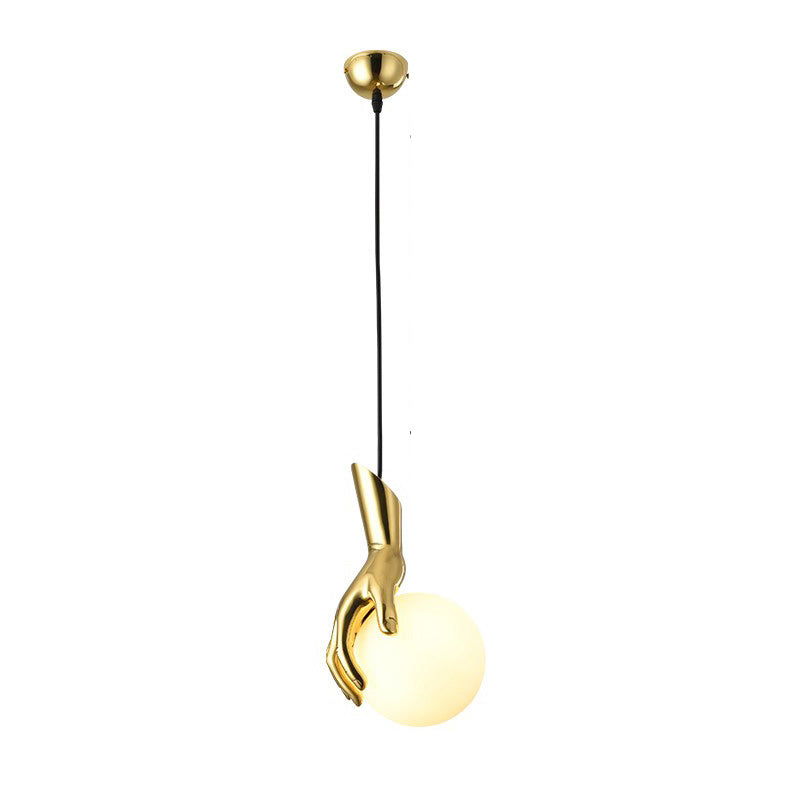 WOMO Main Tenant Globe Suspension en laiton-WM2152