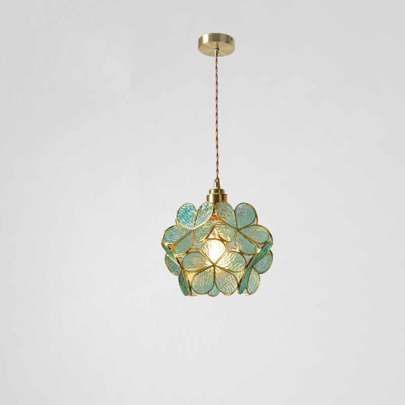 WOMO Suspension Petit Fleur Verre Romantique-WM2100