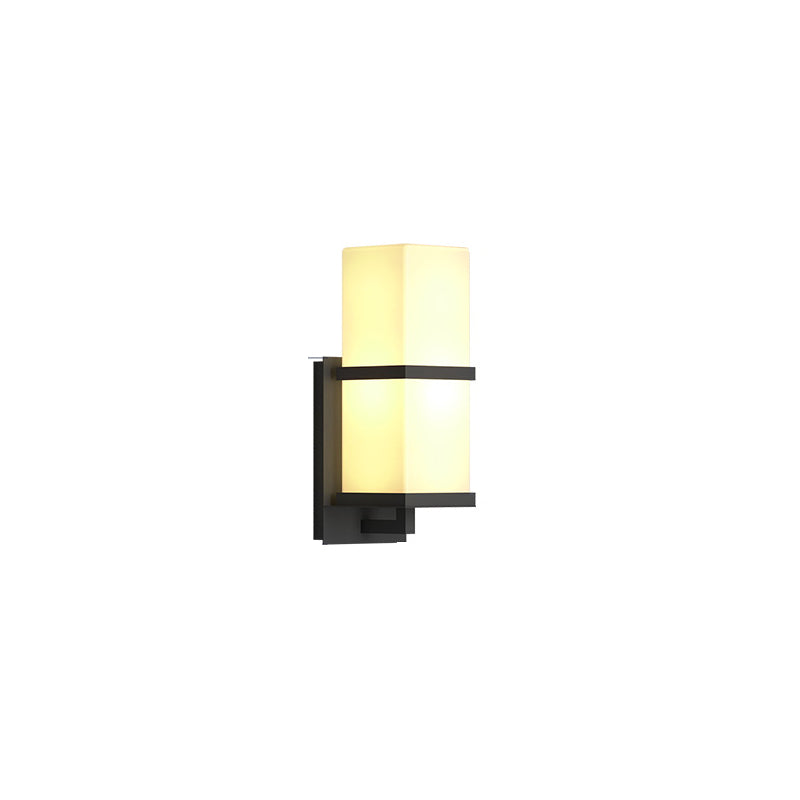 WOMO Applique murale extérieure Craftsman en verre-WM9067