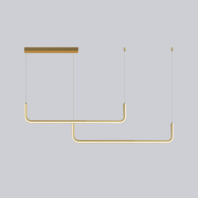 WOMO Suspension Lineaire Led Minimaliste-WM2001