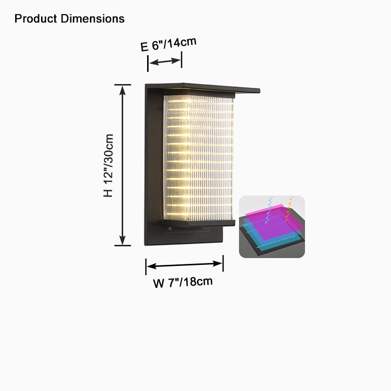 WOMO Applique Murale Solaire - WM9176