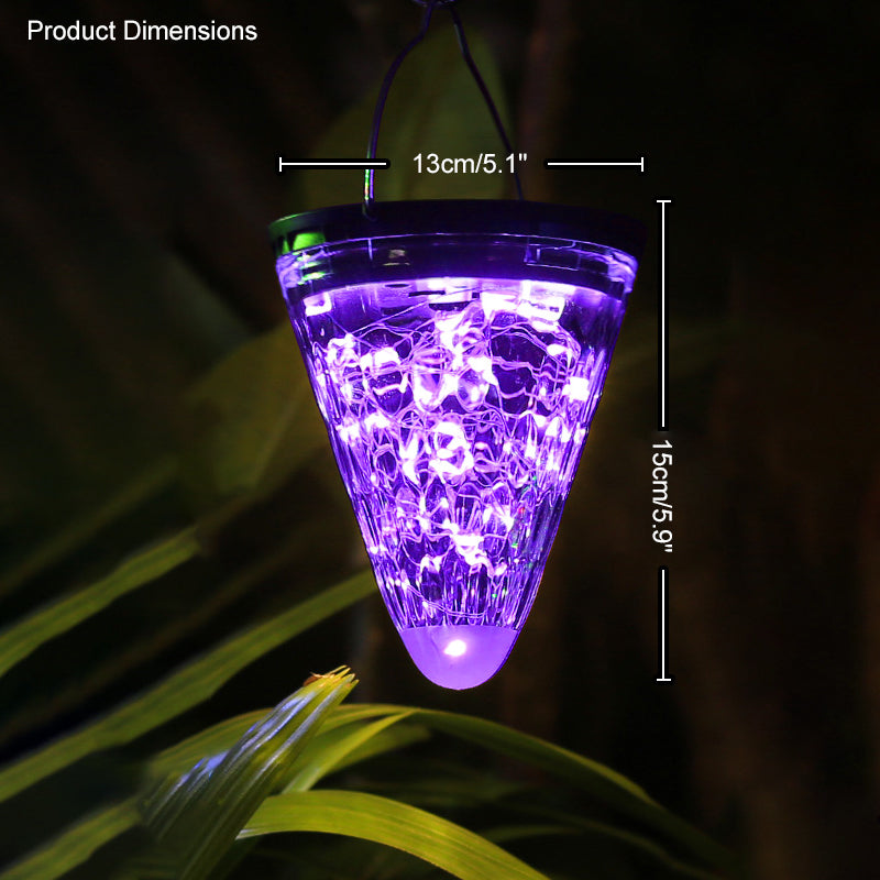 WOMO Lanterne Hue fraise suspendue solaire-WM9040