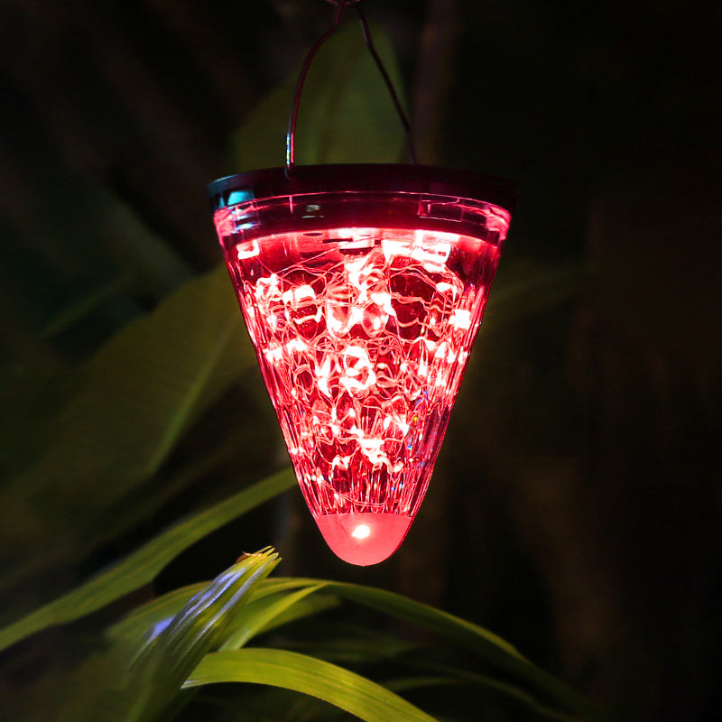 WOMO Lanterne Hue fraise suspendue solaire-WM9040