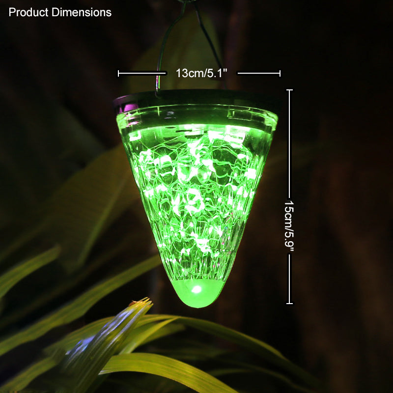 WOMO Lanterne Hue fraise suspendue solaire-WM9040
