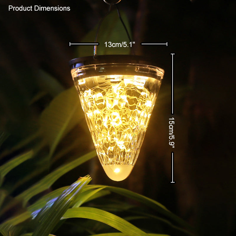 WOMO Lanterne Hue fraise suspendue solaire-WM9040