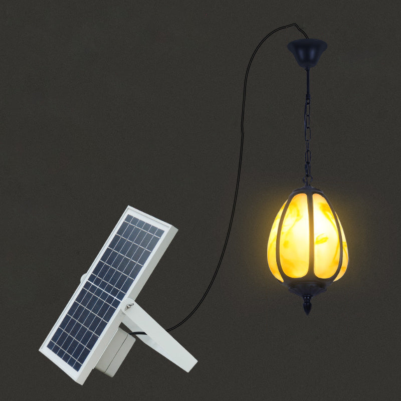 WOMO Luminaire Suspendu Extérieur en Forme de Citrouille - WM9032