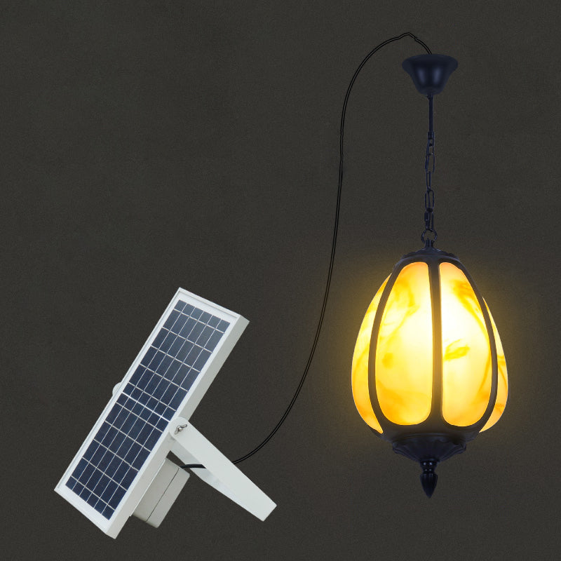 WOMO Luminaire Suspendu Extérieur en Forme de Citrouille - WM9032