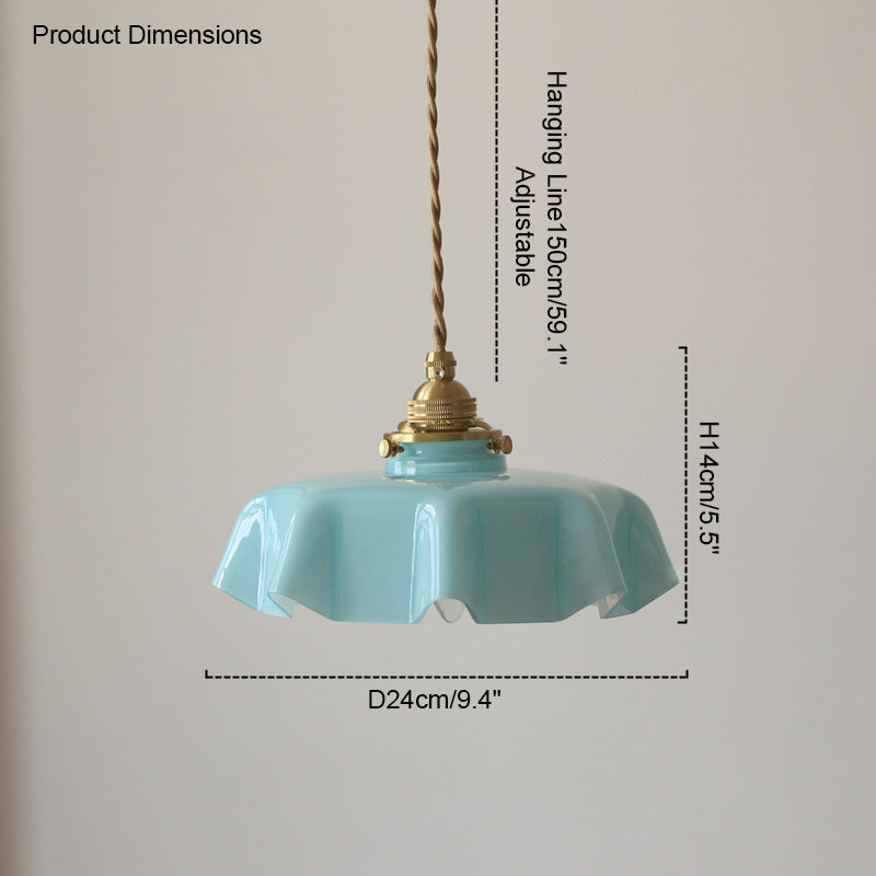 WOMO Suspension Abat Jour Verre Chic-WM2084