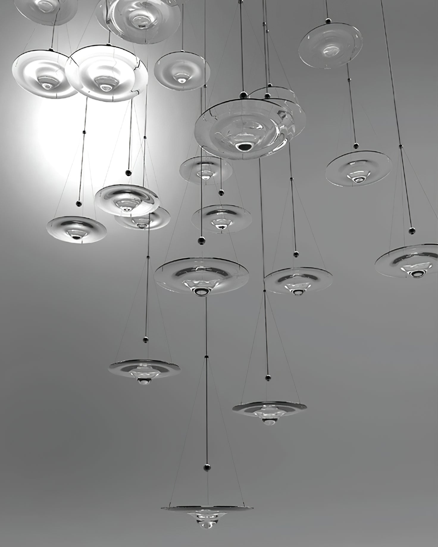 Suspension en verre WOMO Ripple-WM2092