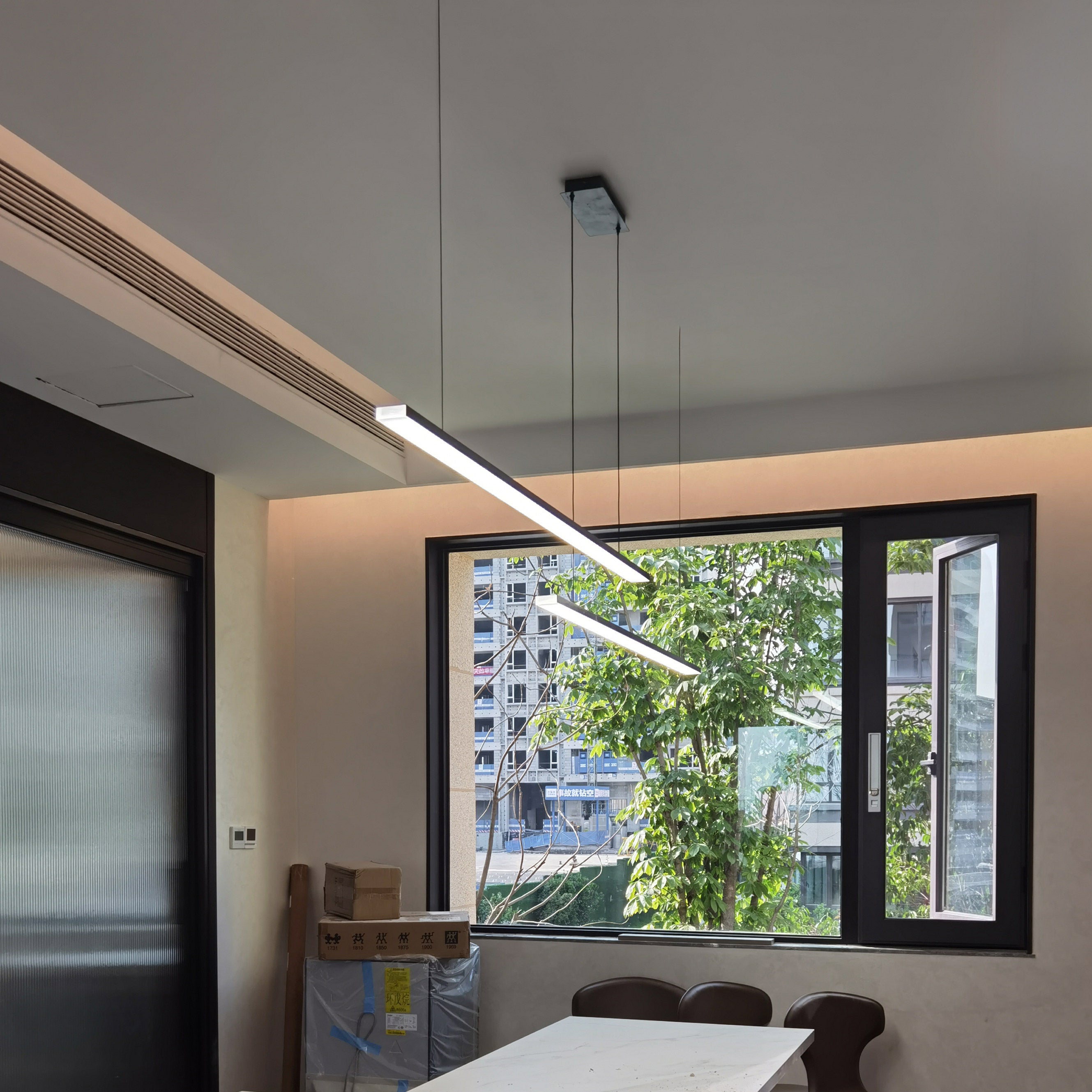 WOMO Suspension Lineaire Led Minimaliste- WM2011