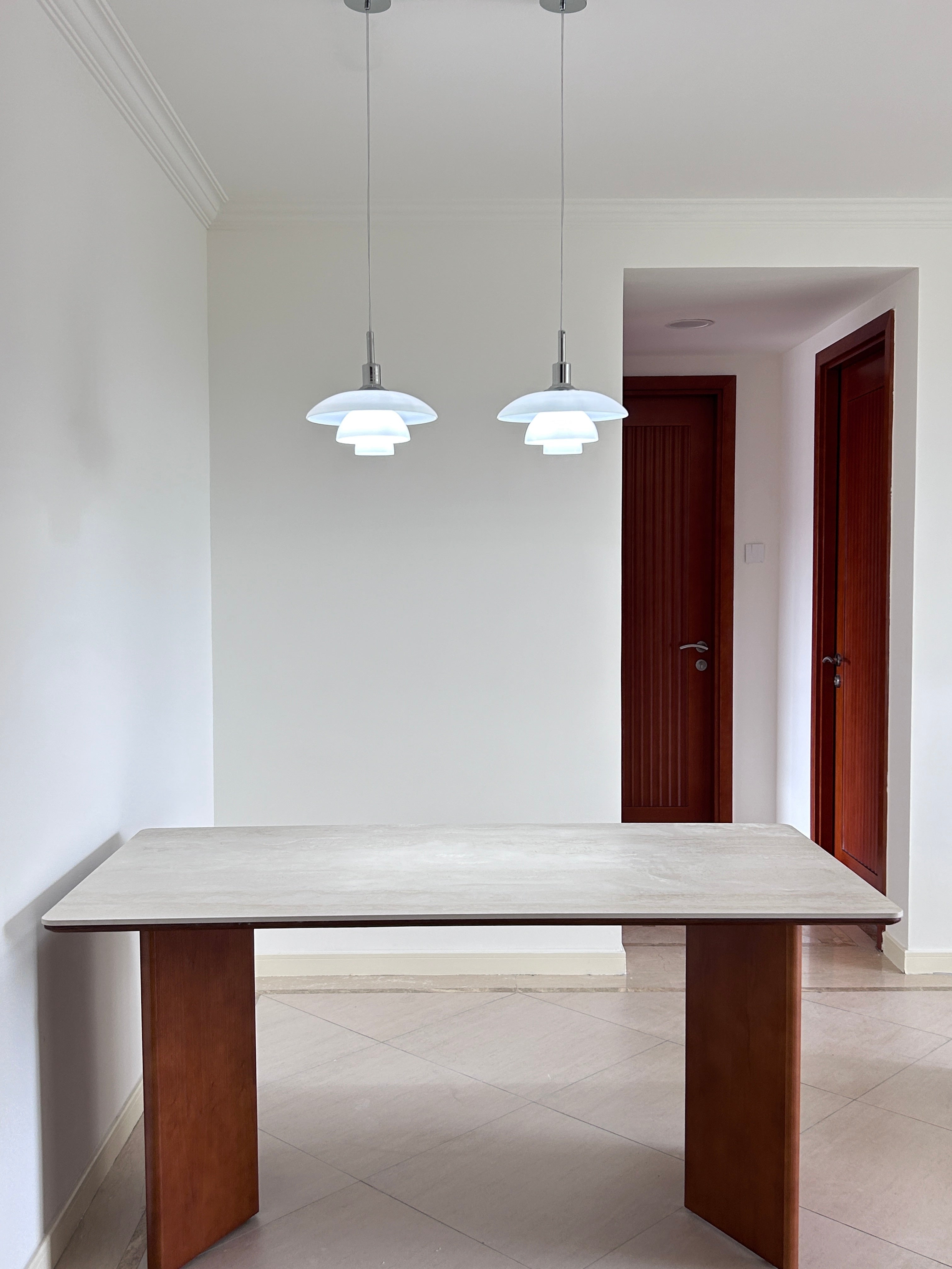 WOMO Suspension Opaline Verre Design-WM2116