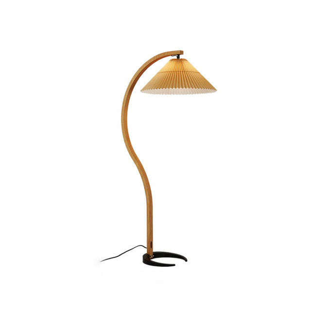 WOMO Lampe sur Pied Col de Cygne Plissée - WM7013