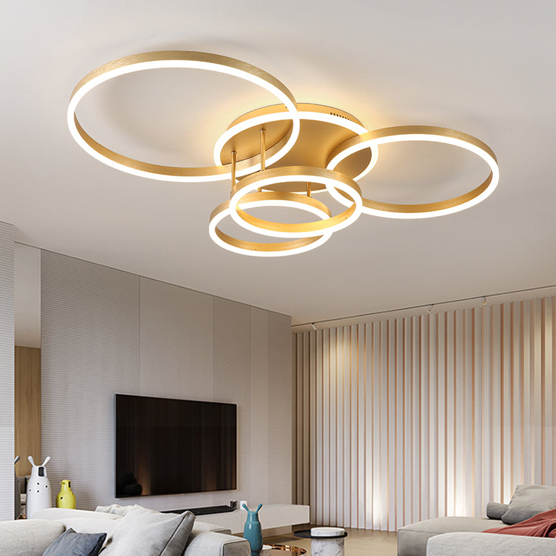 WOMO Plafonnier Cercle Moderne-WM1032