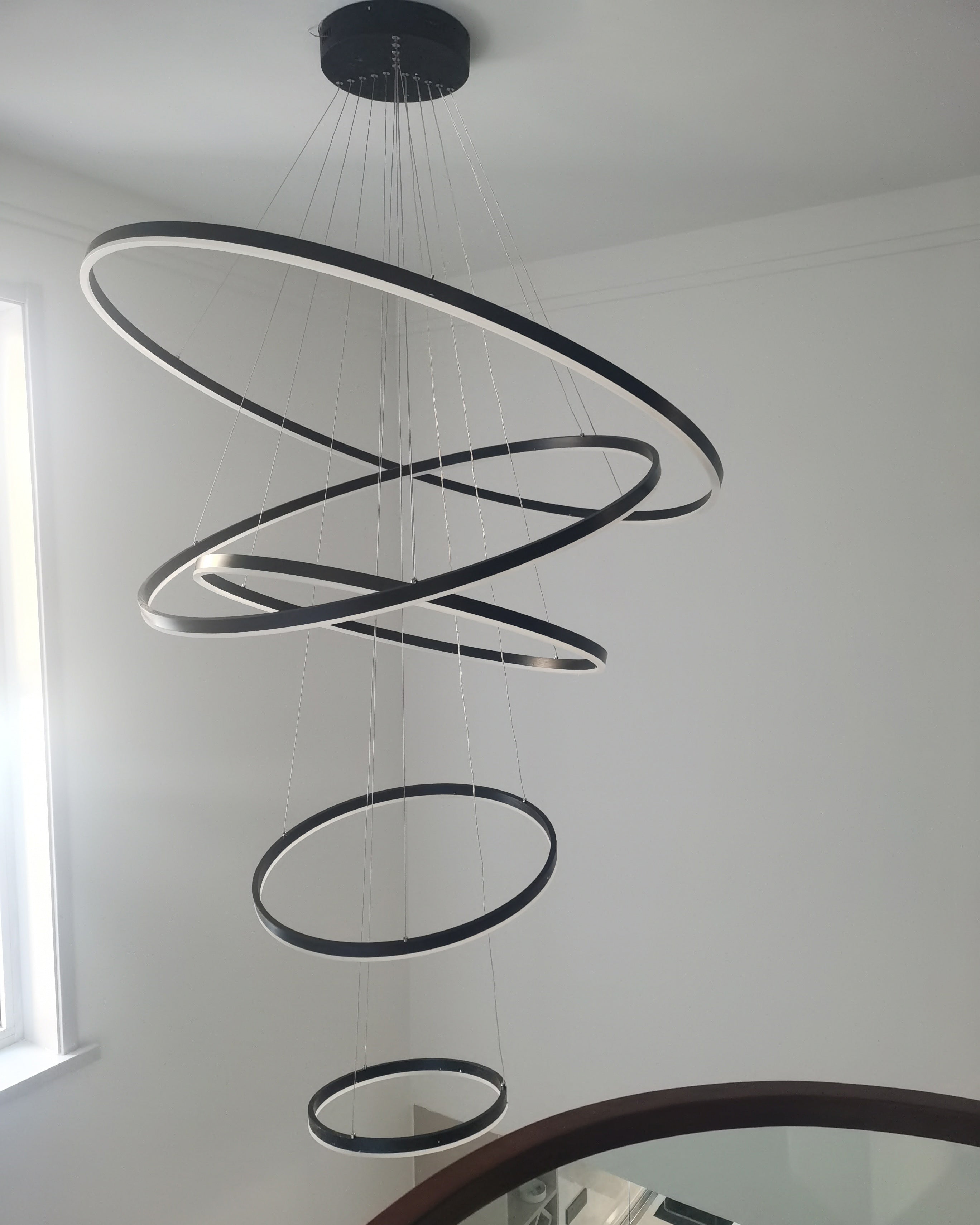 WOMO Lustre Multiple Cercle Led Luxe-WM2159