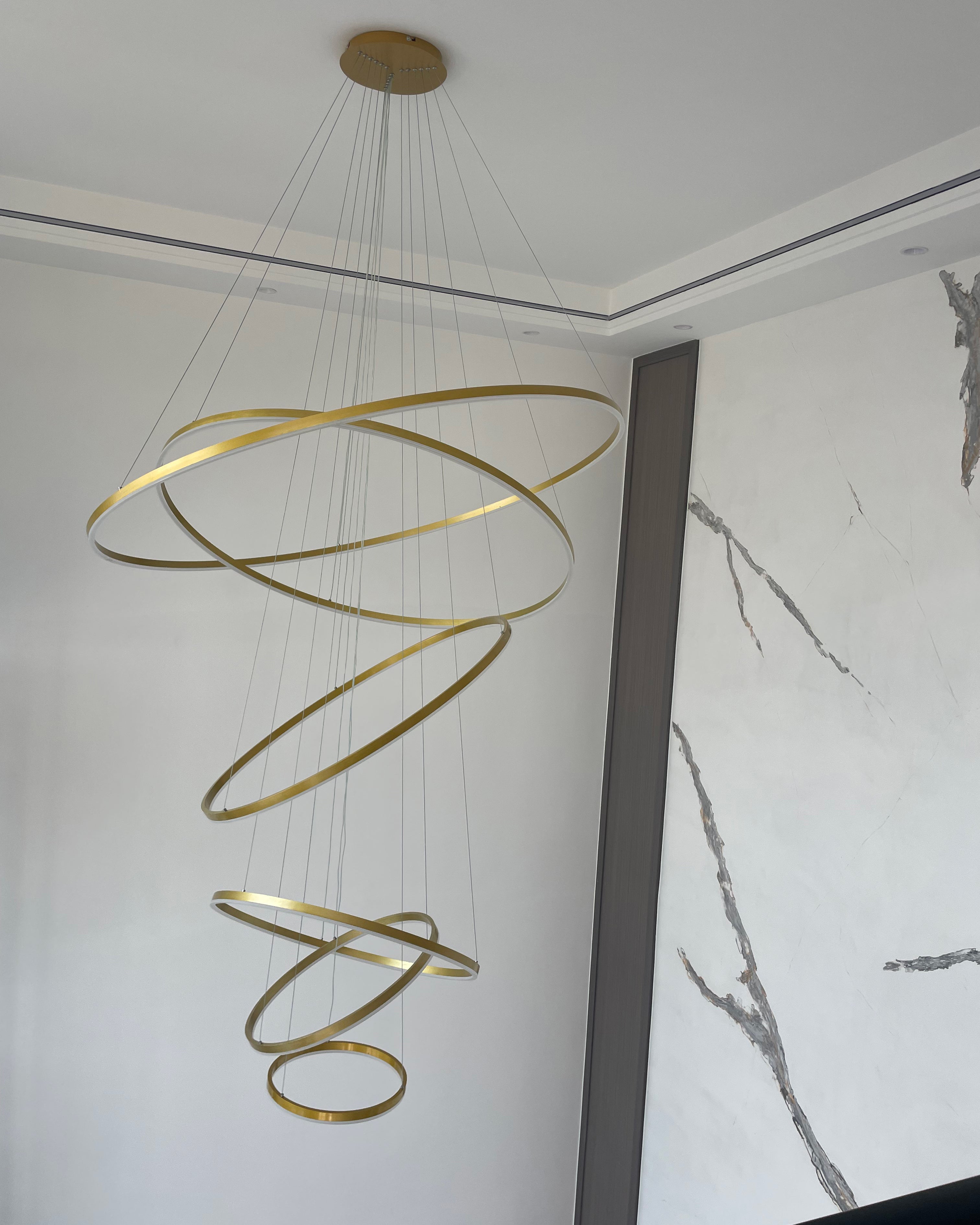 WOMO Lustre Multiple Cercle Led Luxe-WM2159