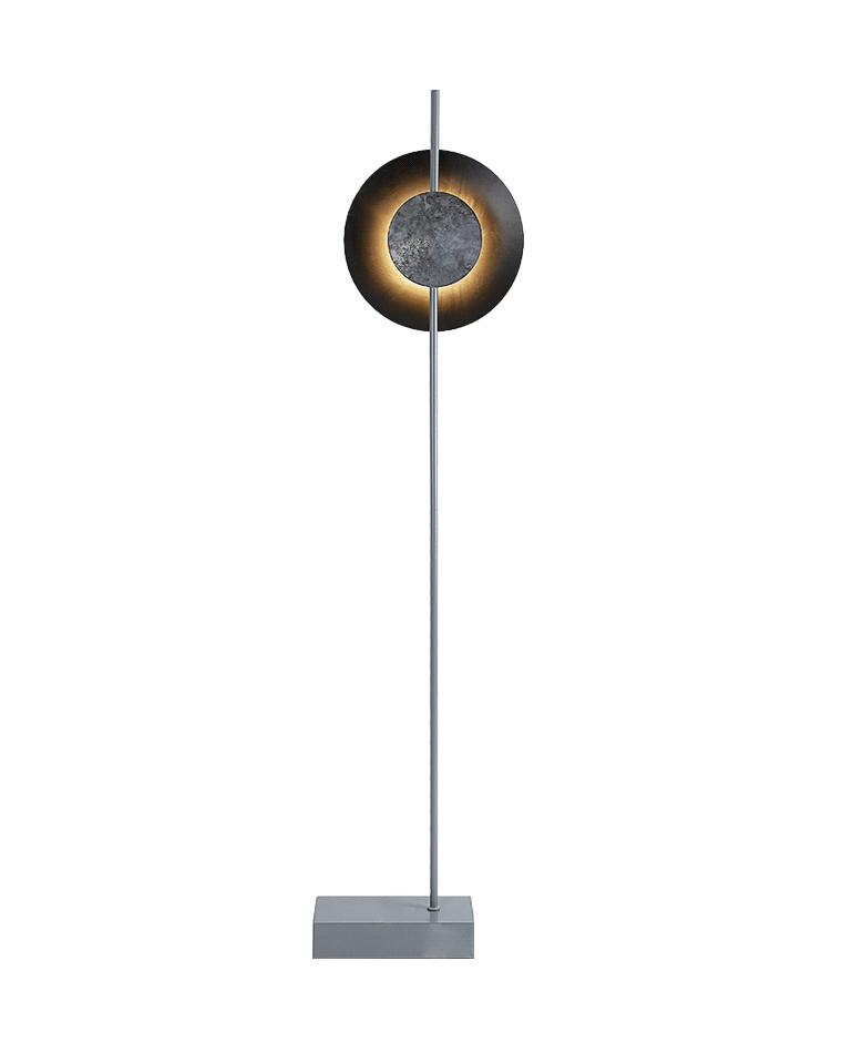 WOMO Lampe sur Pied Ronde Éclipse Solaire - WM7040