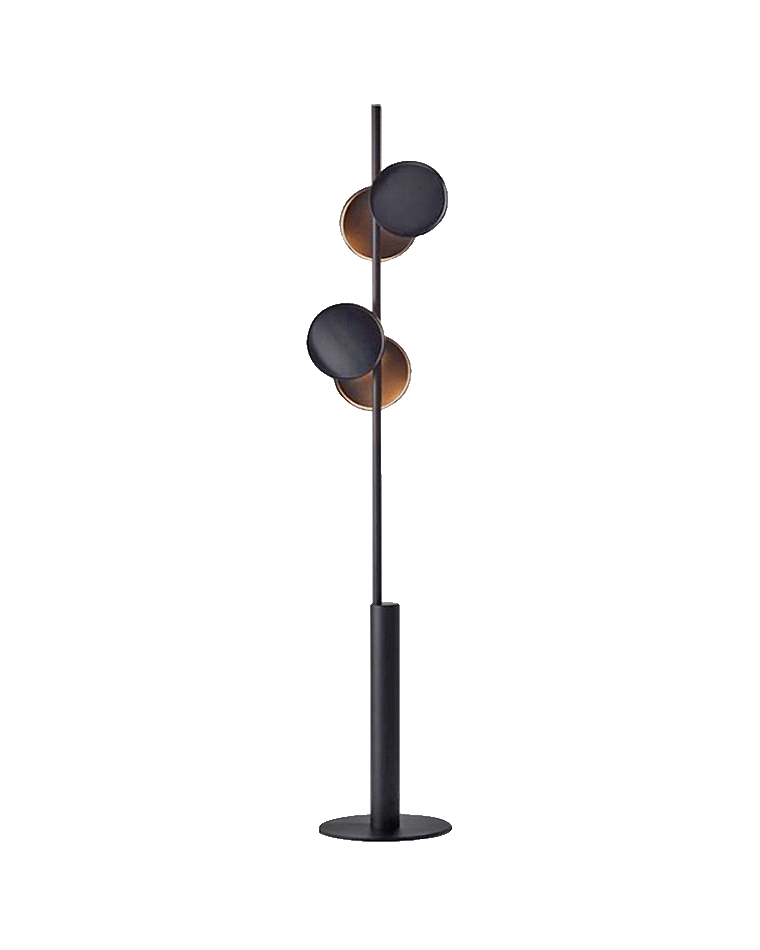 Lampadaire noir WOMO-WM7037