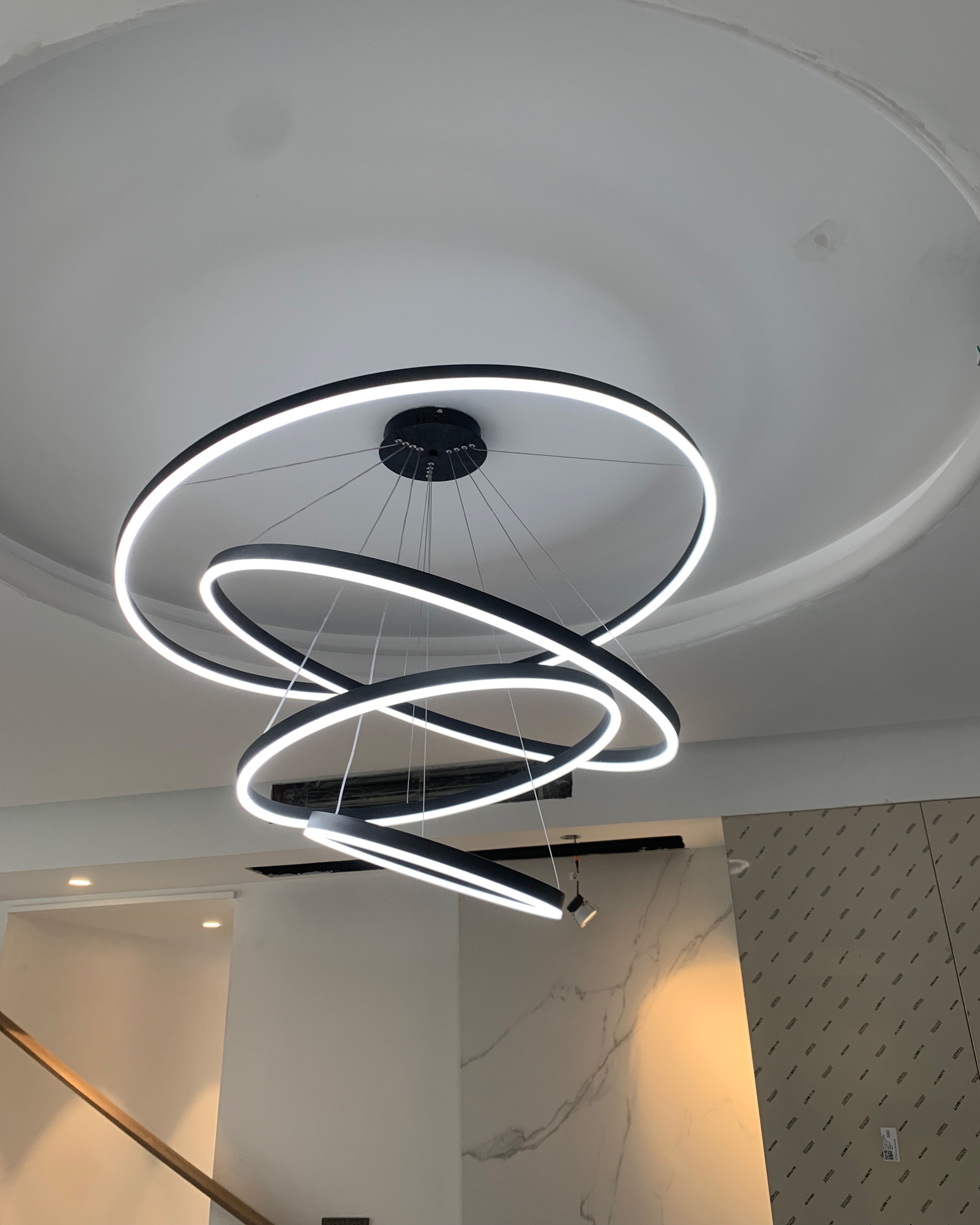 WOMO Lustre Multiple Cercle Led Luxe-WM2159