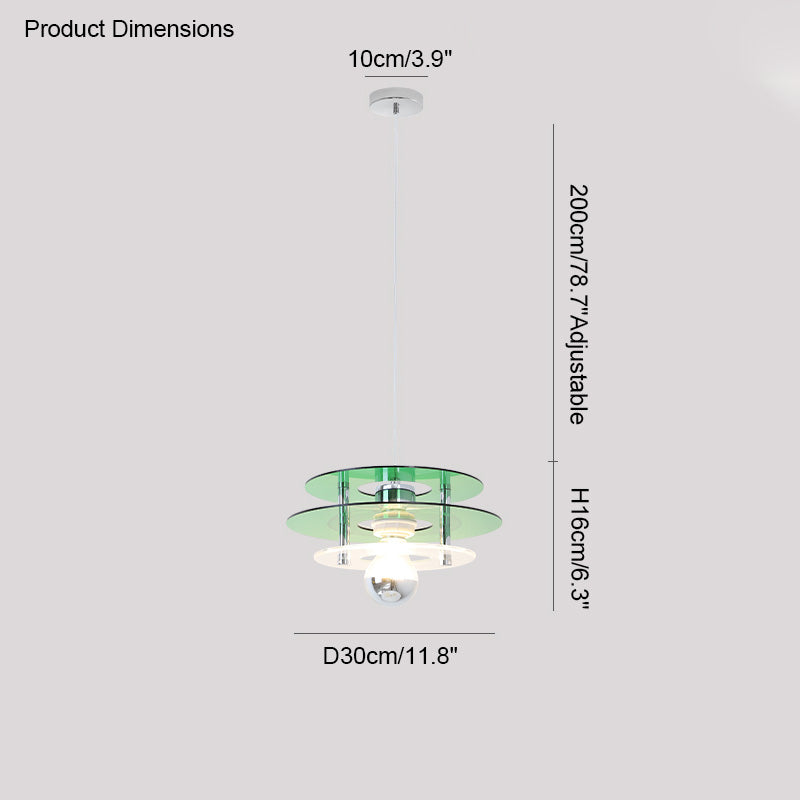 WOMO Suspension Petite Colorée Design-WM2098