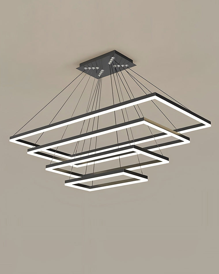 WOMO Lustre Rectangulaire Led Luxe-WM2120