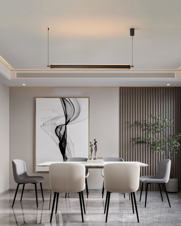 WOMO Suspension Lineaire Led Noir Modern-WM2182