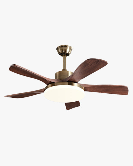 Lampe de ventilateur de plafond moderne WOMO Mid Century - WM5228a